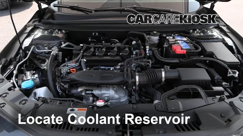 2023 Honda Accord LX 1.5L 4 Cyl. Turbo Refrigerante (anticongelante)